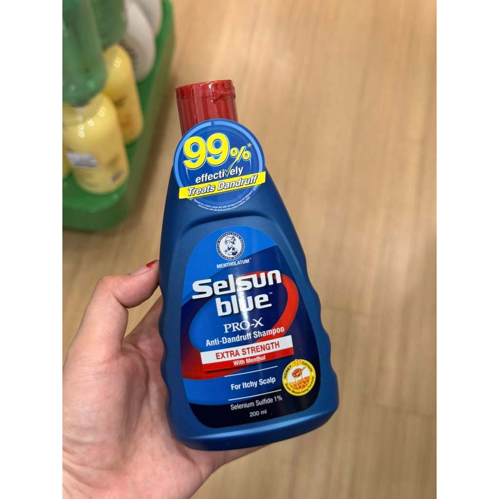 แชมพูขจัดรังแค Selsun Blue 200ml ขจัดรังแคและลดคันศีรษะ