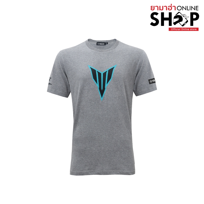 เสื้อยืดคอกลมแขนสั้นสีเทา MT-SERIES