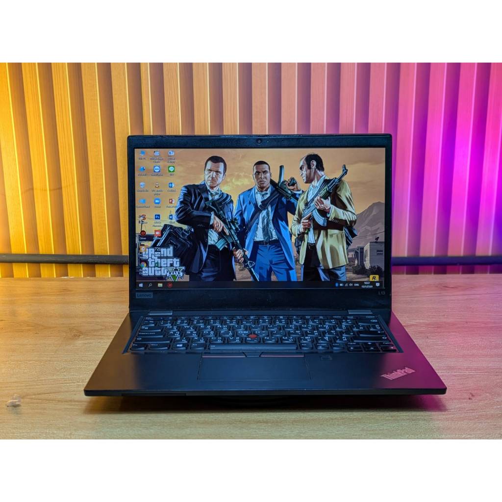 second hand notebook  Lenovo Thinkpad L13  สเปก intel Core i5 -10210U (gen10)   Ram 8 GB SSD 512 GB
