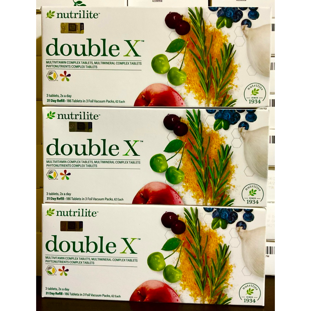 ดับเบิ้ลเอ็กซ์ Nutrilite Double X แบบรีฟิลล์และแบบมีตลับยา