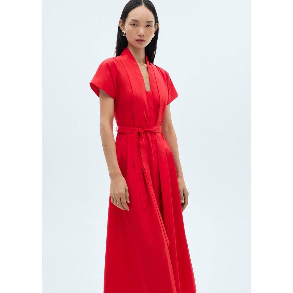 [MANGO] DRESS WHALE-H  / เดรส รุ่น DRESS WHALE-H Ref: 87060582
