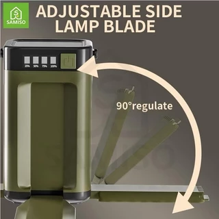 Camping Lamp ไฟฉาย พับได้ 20000mAh Solar Type-C กันน้ํา IPX4 พลังงานแสงอาทิตย์ไฟ 5โหมด แบบพกพา USB