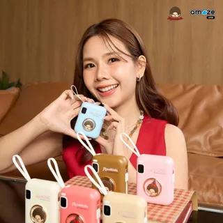 (ส่งตรงจากแบรนด์) Amaze one Powerbank Monchhichi 22.5W พาวเวอร์แบงค์ชาร์จเร็ว 10000 mAh ลิขสิทธิ์แท้มอนชิชิ รุ่น AMCB003