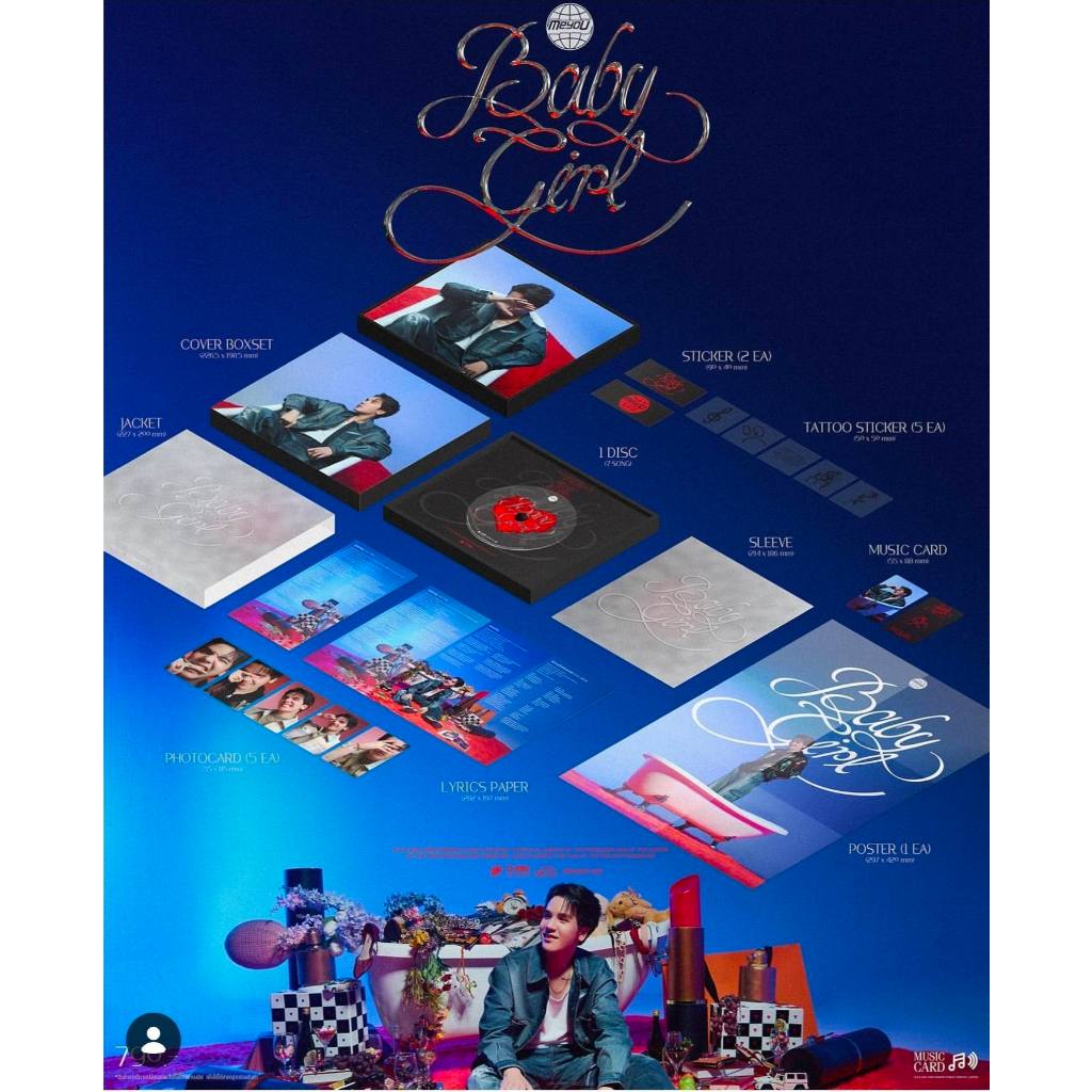 Boxset  Meyou อัลบั้ม Baby Girls  มือ1