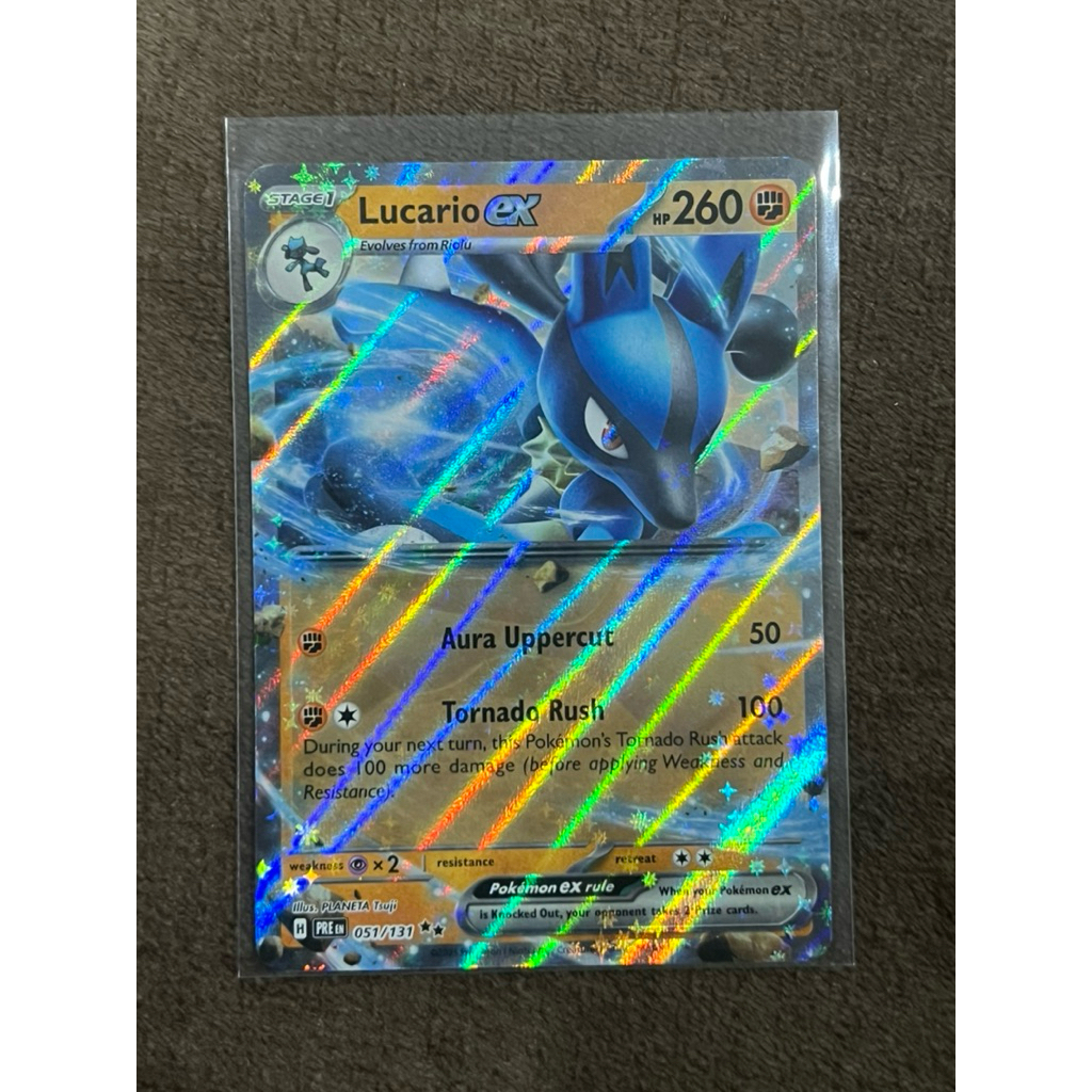 Pokemon card EN Lucario ex