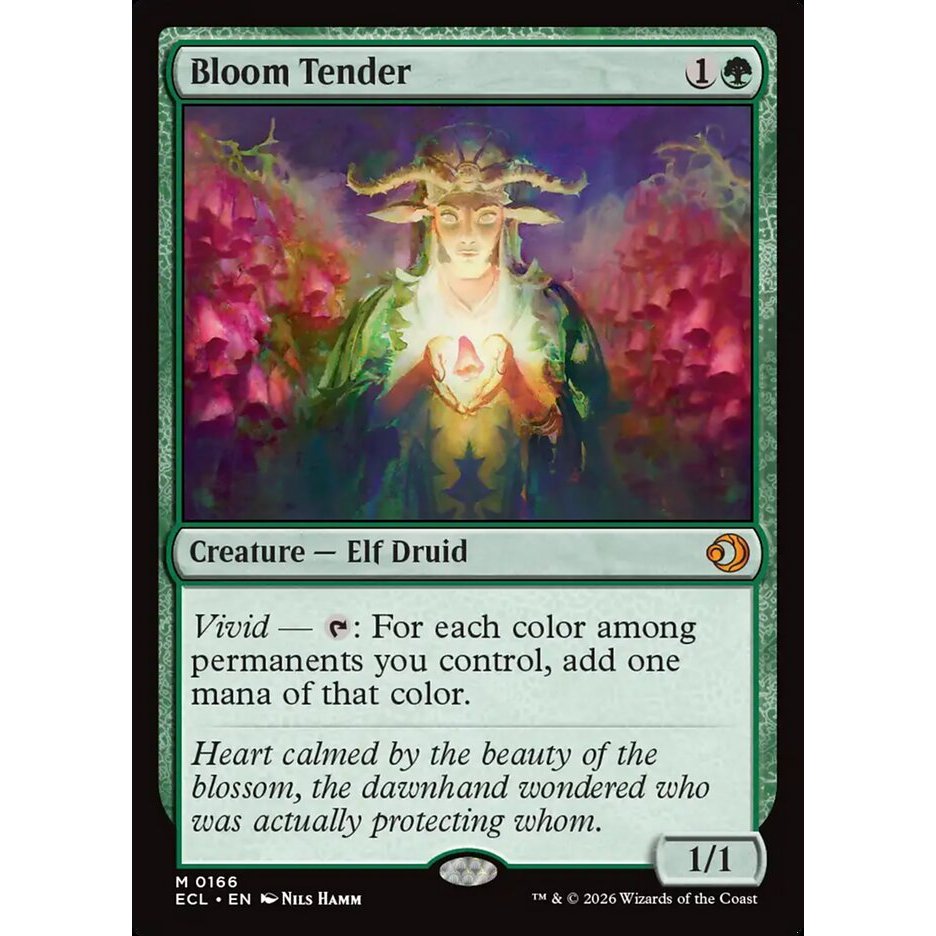 [Lorwyn Eclipsed] - [ECL] - [Bloom Tender] - (M) - [2026]