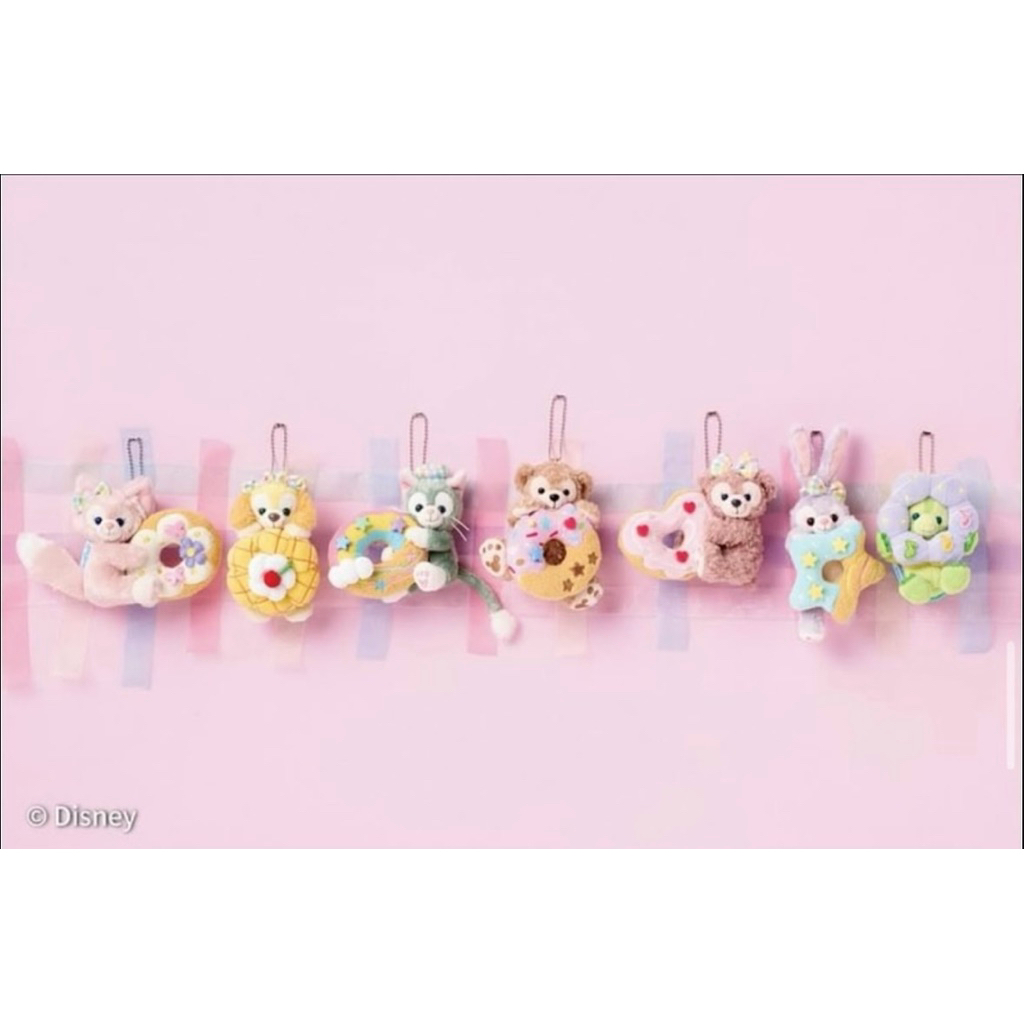 ของแท้ พวงกุญแจ duffy and friends รุ่นโดนัทคอลเลคชั่นจากใหม่ล่าสุด Tokyo Disney Sea ( พร้อมส่ง มีจำนวนจำกัด )