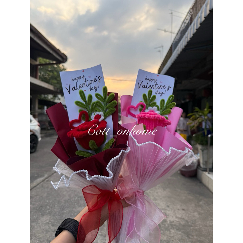 ดอกกุหลาบ ของขวัญวาเลนไทน์ ช่อดอกไม้ พร้อมส่ง