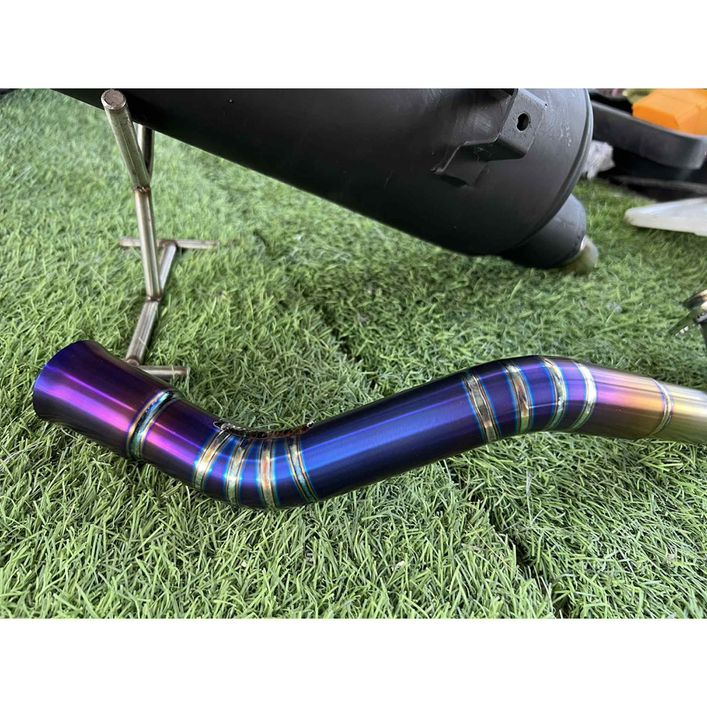 ท่อแท้Leadตามสเปคเครื่องยนต์เลือกผ่าได้มีทั้งคอเลทและคอไทเท