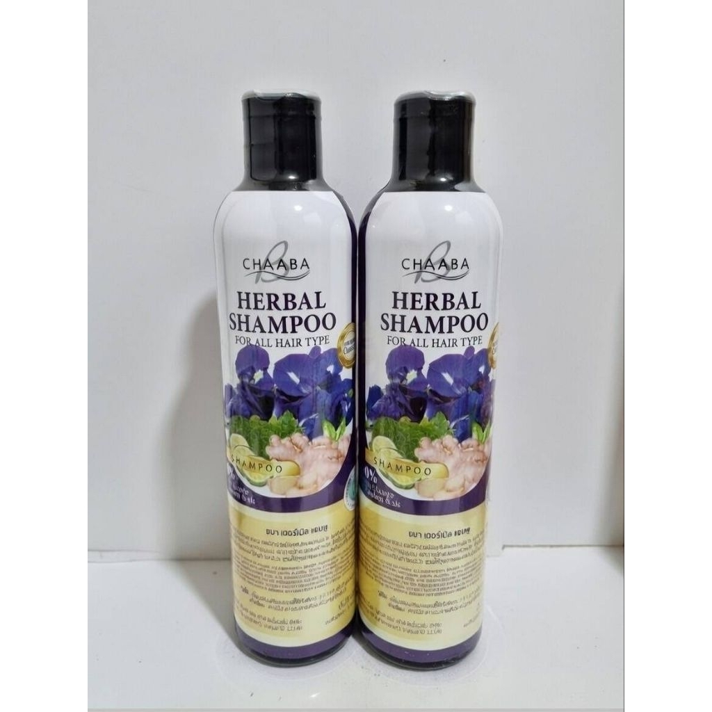 แชมพูชบา 1 ขวด แถม แชมพูชบา 1 ขวด ขนาด 300 ml เหมาะสำหรับผู้ที่ผมร่วง ผมยาวช้า