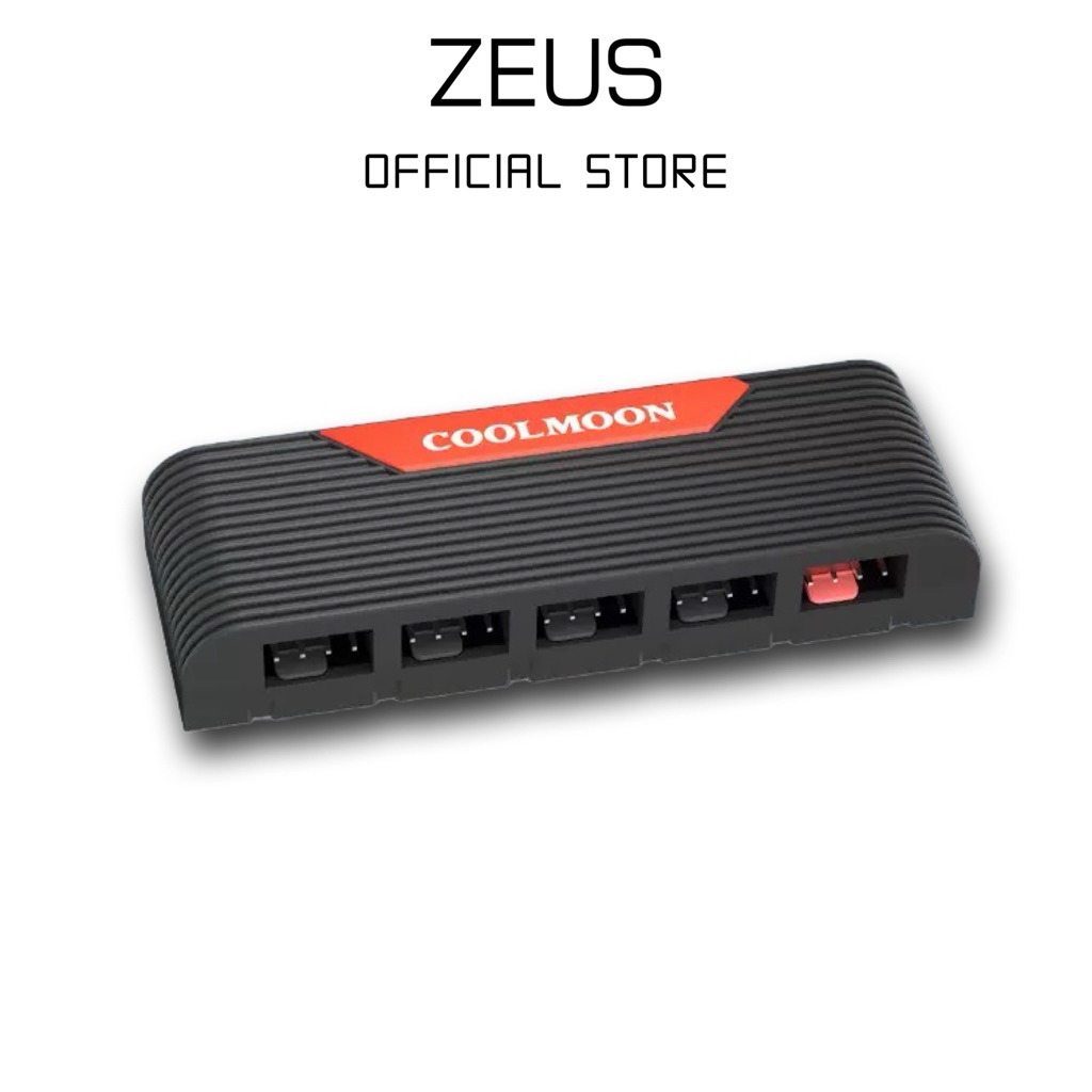 Coolmoon Fan Controller F5 Pro กล่องควบคุมพัดลม PWM