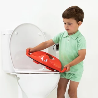My Carry Potty Step Stool + Trainer Seat 2ชิ้น ที่นั่งฝึกขับถ่ายสำหรับเด็ก ปลอดภัย มั่นใจ ใช้งานง่ายทุกวัน