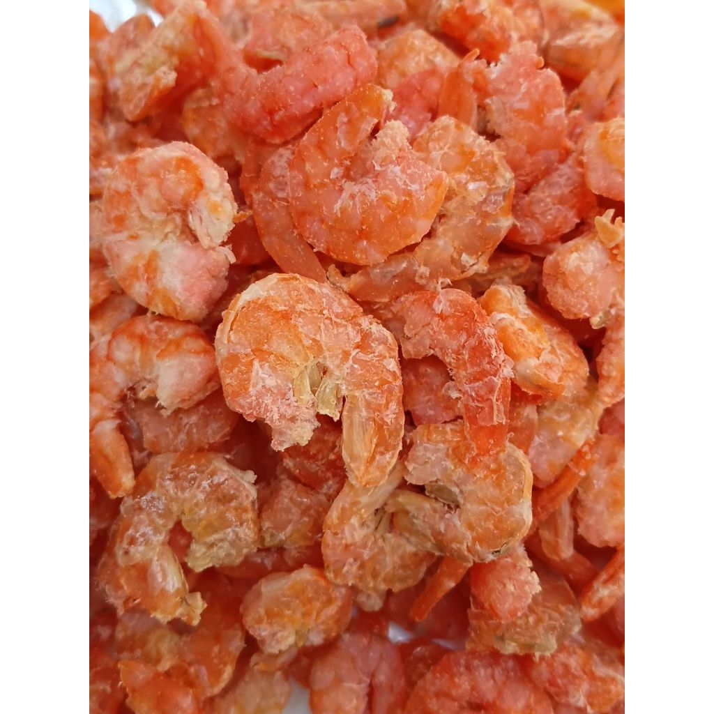 กุ้งแห้งเนื้อล้วนๆ เกรดพรีเมี่ยม (ไม่แต่งสี) 🥳รสชาติหวาน เนื้อหนานุ่ม หนึบ สะอาด หอม สดอร่อย ✅️ทานเล่นได้เลย จ.สมุทรสาคร