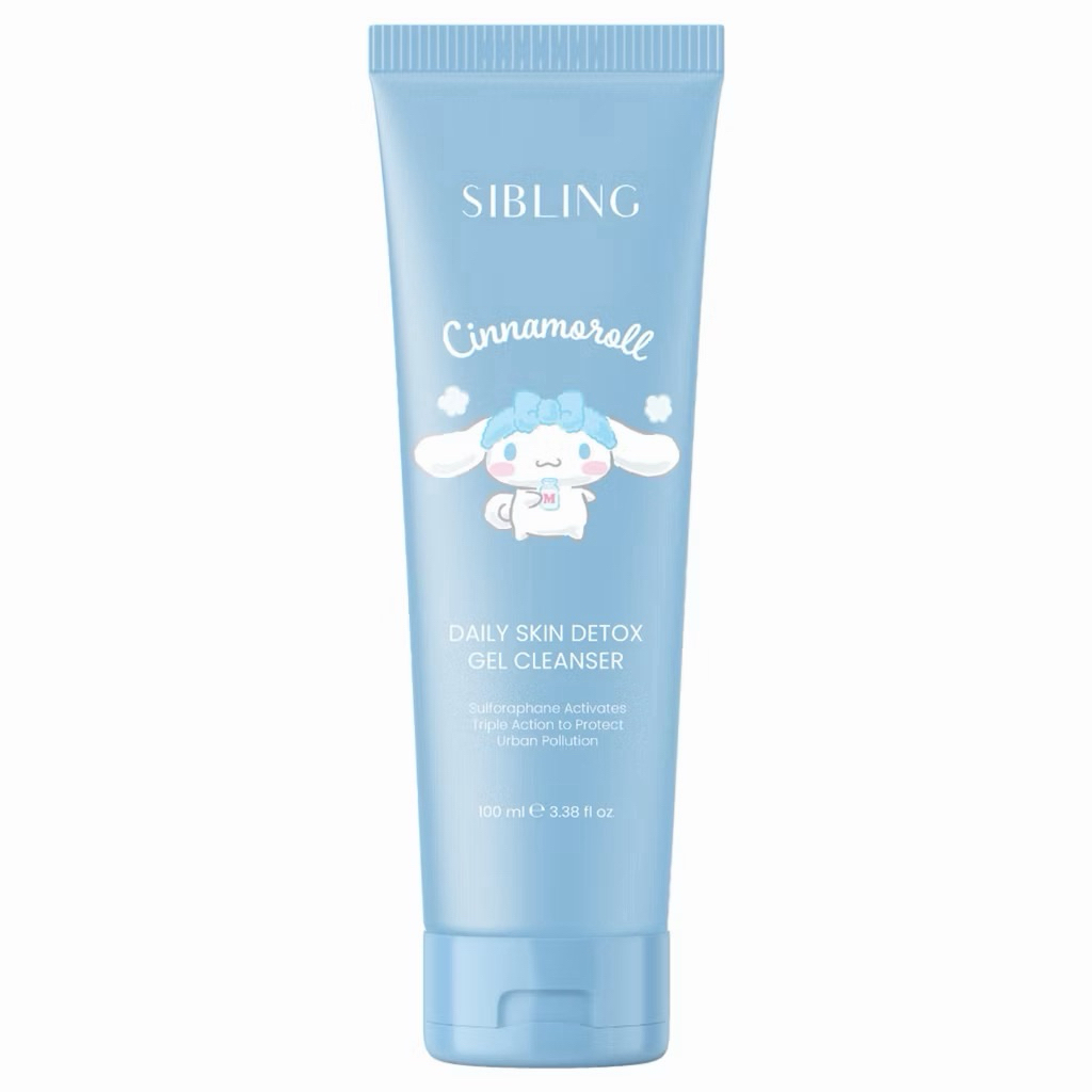 เจลล้างหน้าซิบบลิ้ง ลดสิว ดีท็อกซ์ผิวหน้า Sibling Daily Skin Detox Cleanser Gel 100 ml.