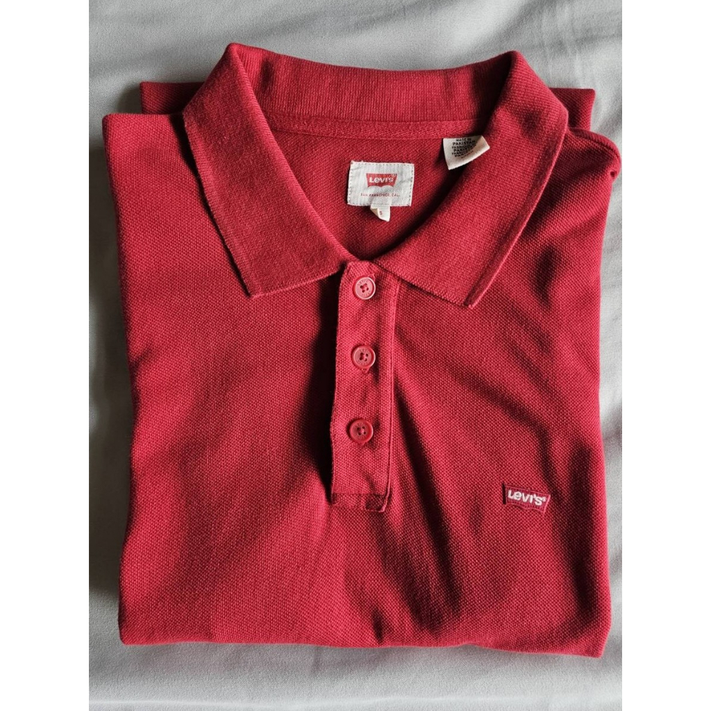 เสื้อโปโล Levi's แท้ ผ้านุ่มสบาย ใส่สบายตลอดวัน ไซส์S