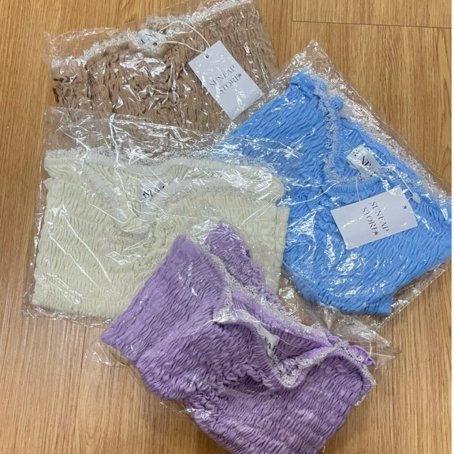 ส่งต่อ เกาะอกสม็อคระบายลูกไม้ SUNFAP ไม่เคยใส่