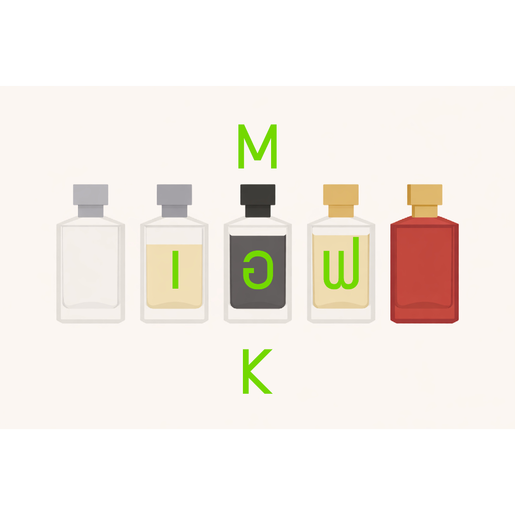 M£K ทดลอง น้ำหอมนิชแบรนด์ Niche perfume sample
