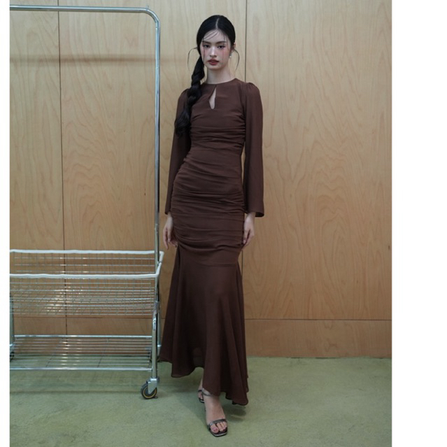 VenusP.-Rosewood dress (ผ้าชีฟอง / เดรสออกงาน)