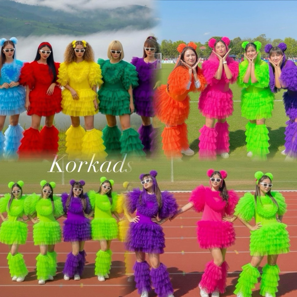 รุ่น2ใจหน้าหลังเหมือนกันค่ะสวยมากเสื้อตัวยาวไปพร้อมกิ๊บปลอกขา5ชิ้น