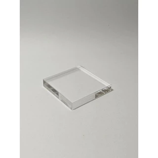 อะคริลิกก้อน สี่เหลี่ยม Acrylic Block หนา 5 10 15 มม.