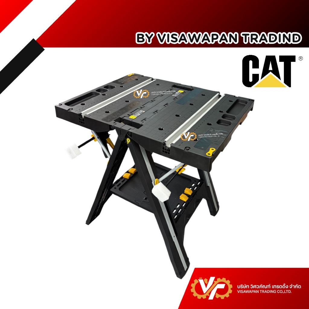 โต๊ะเครื่องมือช่าง CAT รุ่น DH1005 ระบบจับยึดในตัว แข็งแรง ทนทาน