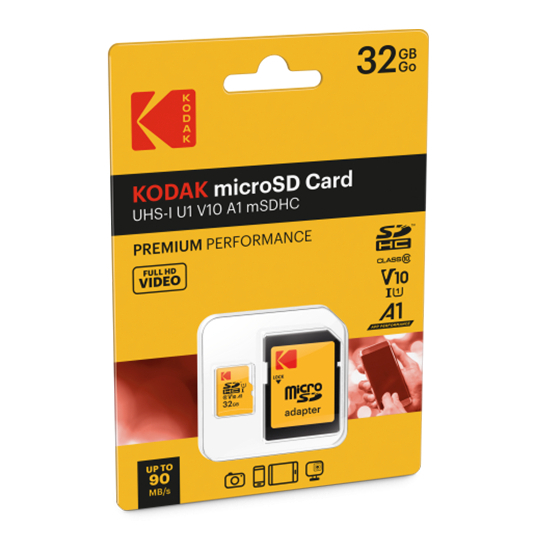 KODAK microSD 32GB Class 10 UHS-I U1 V10 A1 Premium ประกันศูนย์