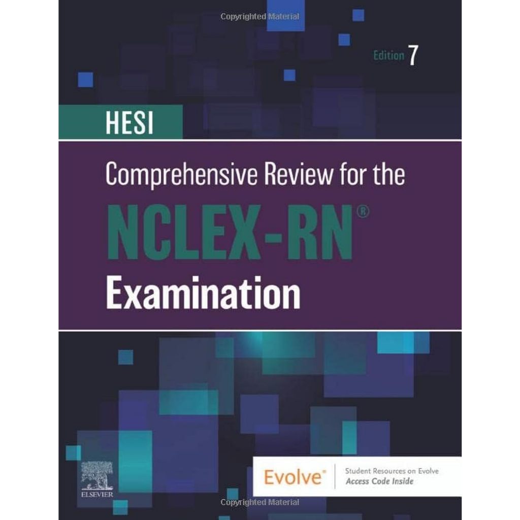 หนังสือ HESI Comprehensive Review for the NCLEX-RN® Examination ed 7/2024