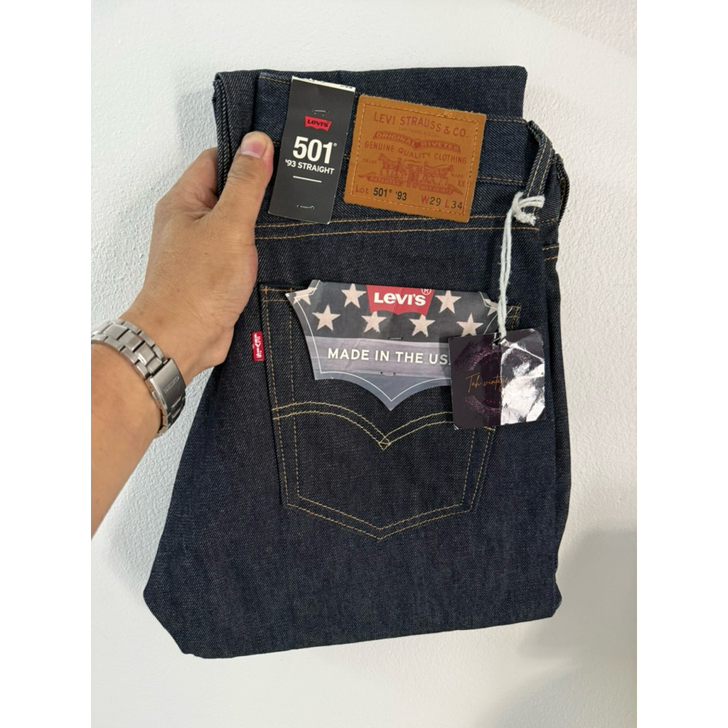 Levi’s 501 bigE premium ริมแดง Made in USA  Size W29 L34 (ขนาดจริงดูตรงรายละเอียดสินค้า)