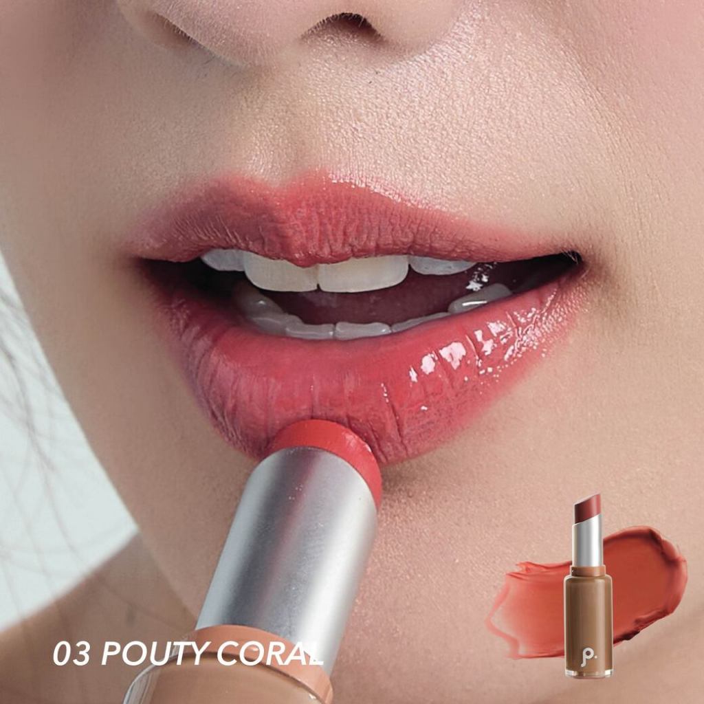 [SET 4 สี] PMTH. Glow To Go Lip Balm ลิปบาล์มมีสี เนื้อโกลว์ ฉ่ำสวยแบบสุขภาพดี - รูปที่ 4