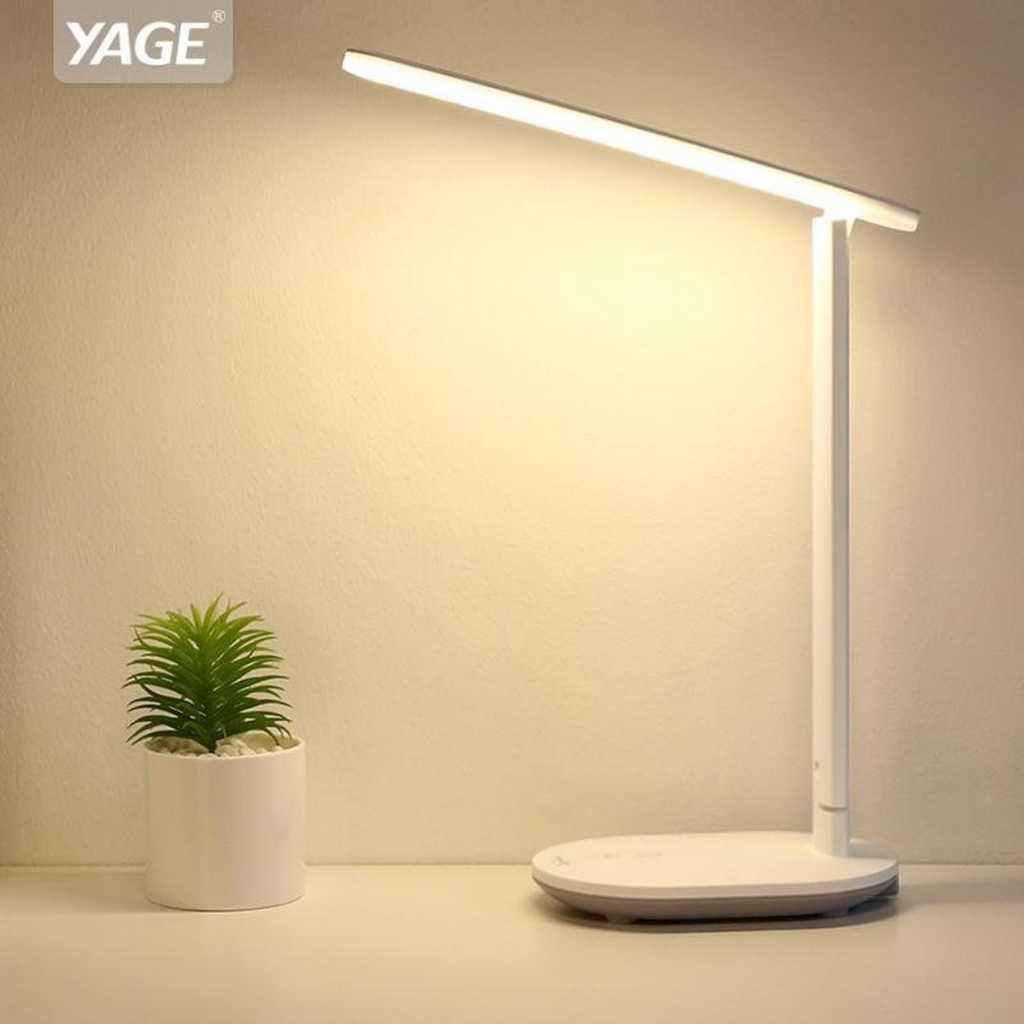 YAGE โคมไฟตั้งโต๊ะ รุ่น YG-T115 แบตเตอรี่ 1200 mAh. สวิตช์ระบบสัมผัส เวลาการใช้งาน 3 ชม. (หยาเก่อ)YA