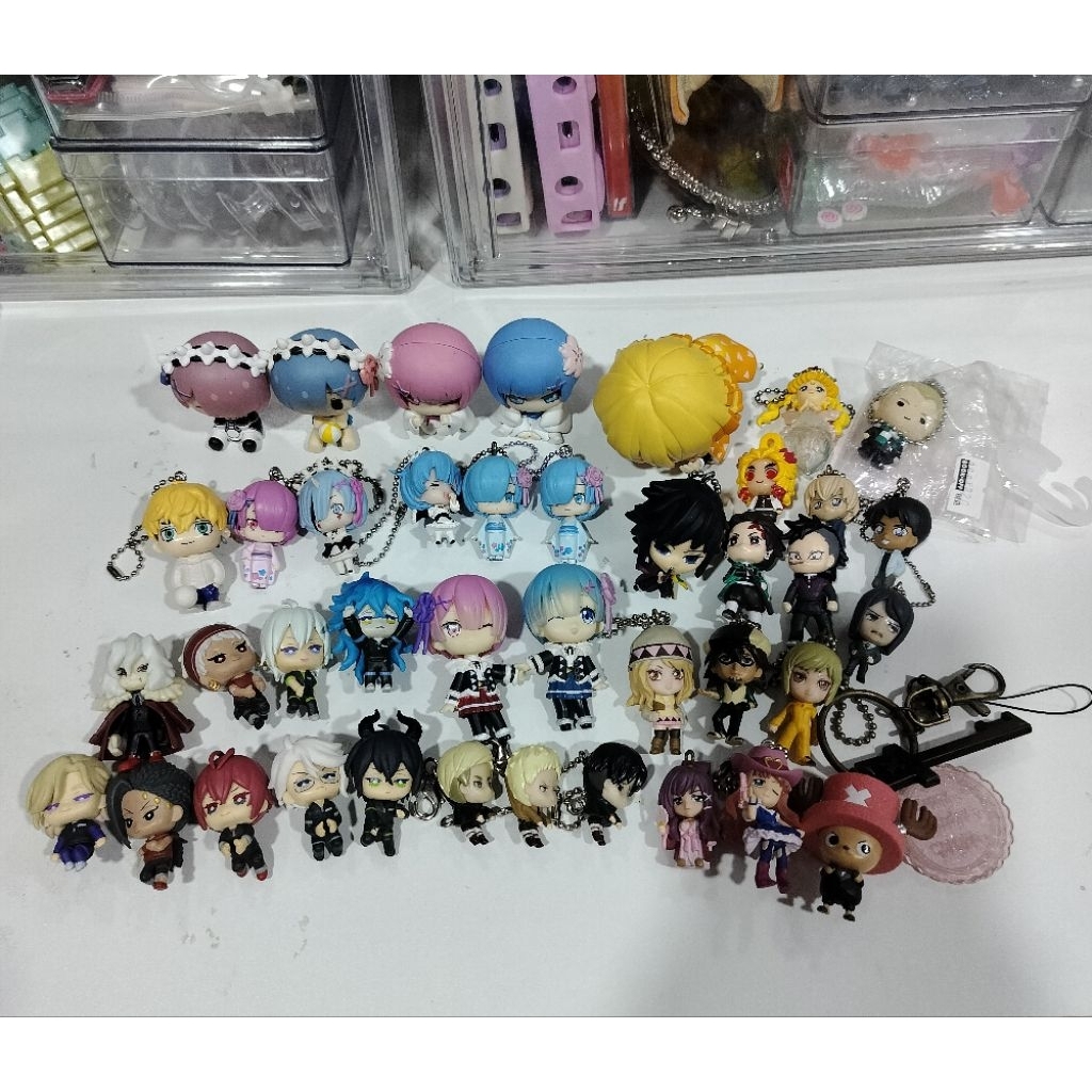 ❌SALEลดราคา❌Set 4 ของเเท้จากโกดังญี่ปุ่นค่ะ งานพวงกุญแจอนิเมะ อดีตพวงกุญแจ งานอะไหล่ สภาพสวย