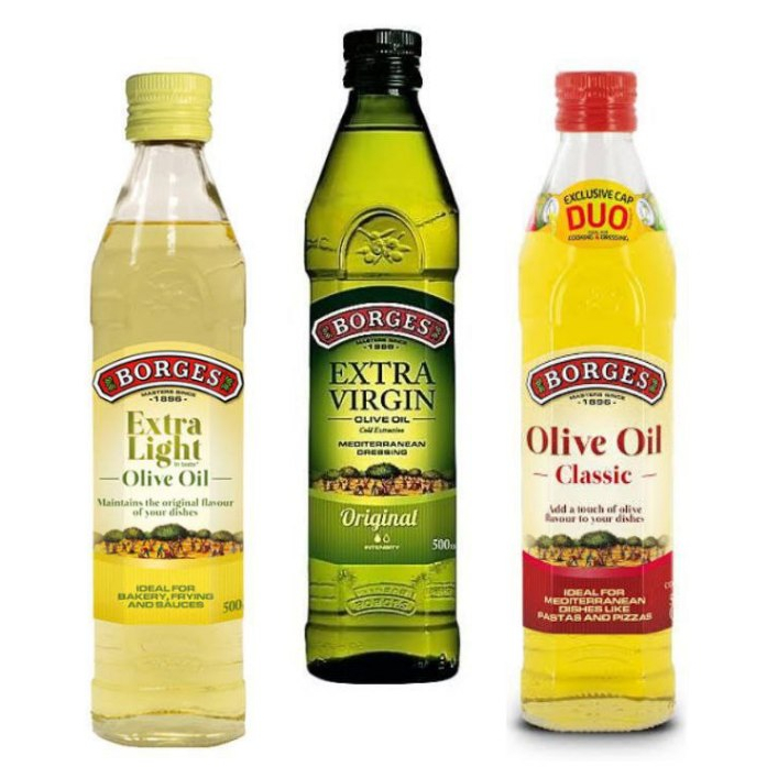 Borges Olive Oil Extra Virgin, Classic, Extra Light 500 ml