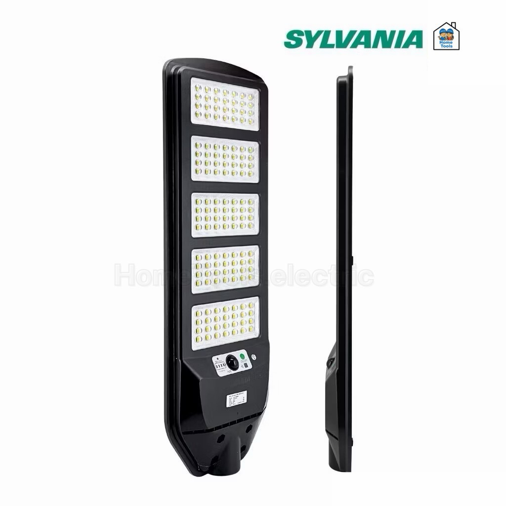 SYLVANIA โคมไฟถนนโซล่าร์เซลล์ รุ่น STAR1 120W 150W แสงขาว ไฟถนน โคมถนน Street light ไฟข้างทาง พร้อมรีโมทคอนโทรล ราคา ถูกที่สุด ดีลบีเคเค แกลเลอรีภาพที่ 8