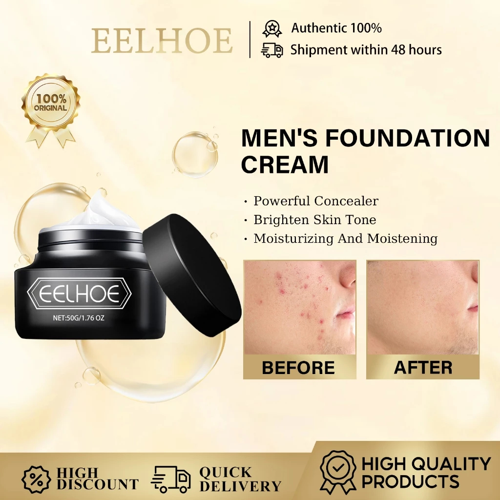 ปลาไหล ผู้ชายผิวครีมรองพื้นผู้ชายBBครีมใบหน้าครีมแสงแต่งหน้าคอนซีลเลอร์สดใสBBกระชับคอนซีลเลอร์มูลนิธ