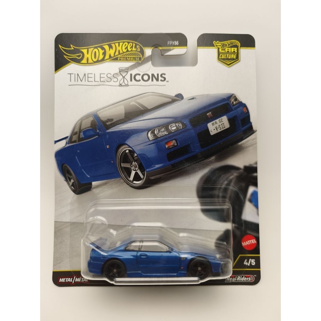 Hot Wheels NISSAN SKYLINE GT-R(R34)