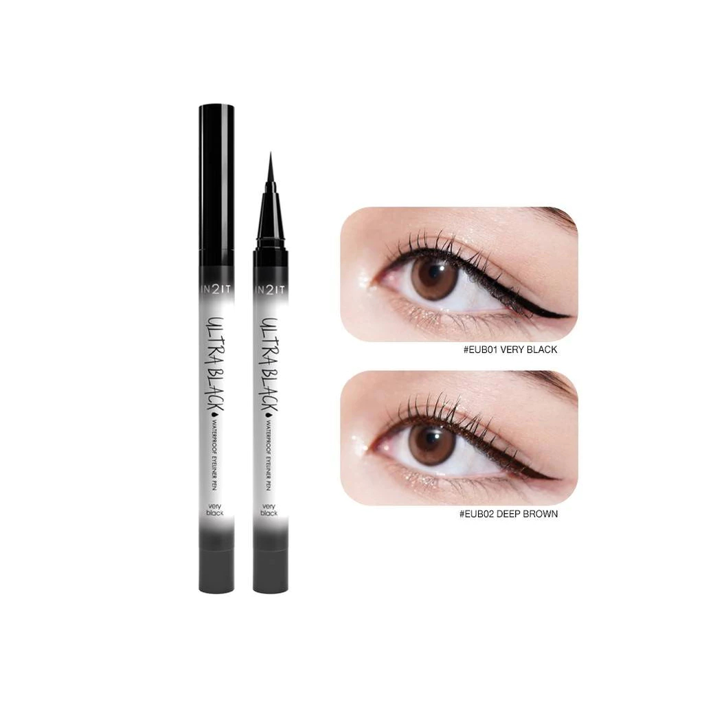 IN2IT Ultra Brown Waterproof Eyeliner Pen