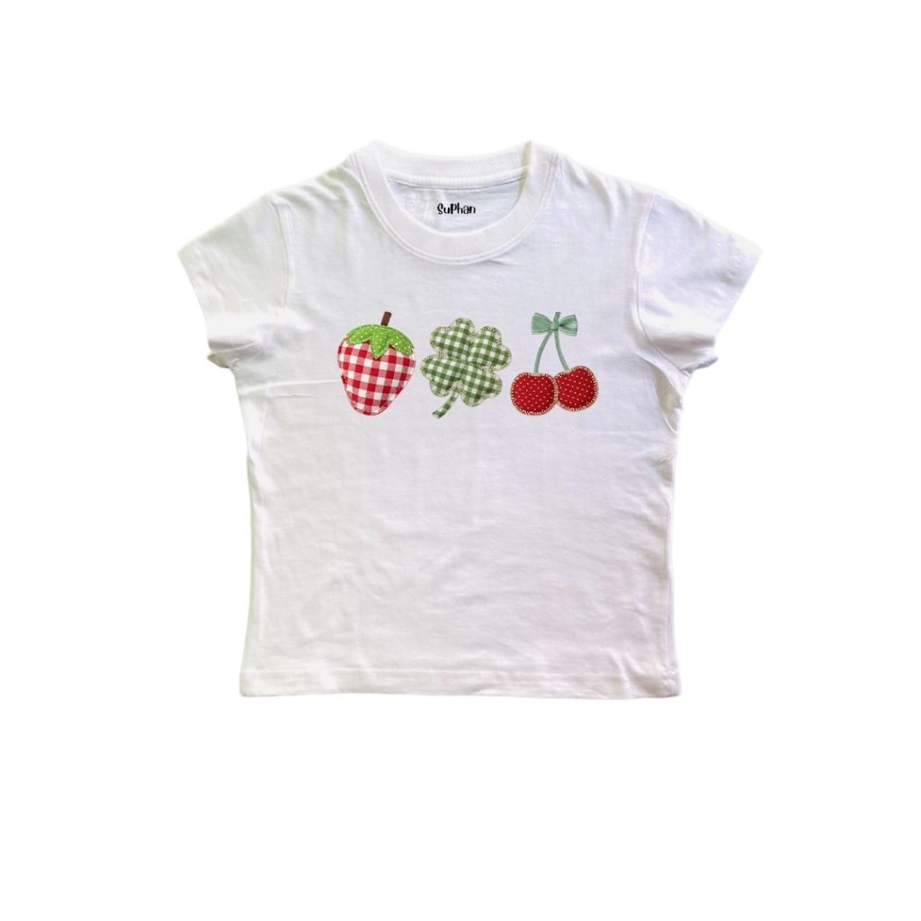 chicchi.cshop | เสื้อยืดbabytee ลายLucky girl