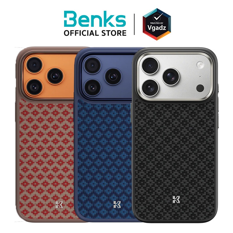 Benks เคสสำหรับ iPhone 17 Pro / 17 Pro Max รุ่น ArmorGrid ArmorPro
