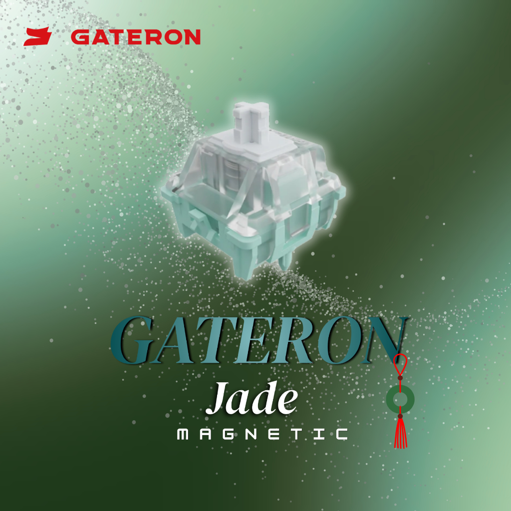 (พร้อมส่ง) GATERON Magnetic Jade HE Switch
