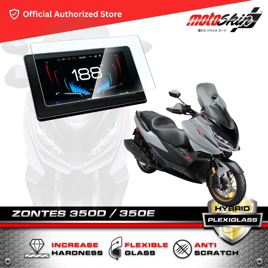 ฟิล์มกระจกกันรอยหน้าปัด Zontes 350D/350DE