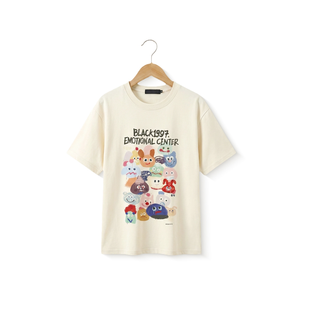 เสื้อยืด พิมพ์ลายการ์ตูน น่ารัก สําหรับเด็กผู้หญิง