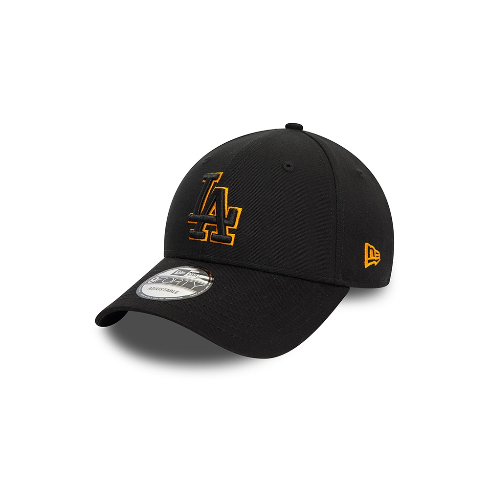 New Era หมวกรุ่น LOS ANGELES DODGERS TEAM OUTLINE 9FORTY BLACK 9FORTY CAP