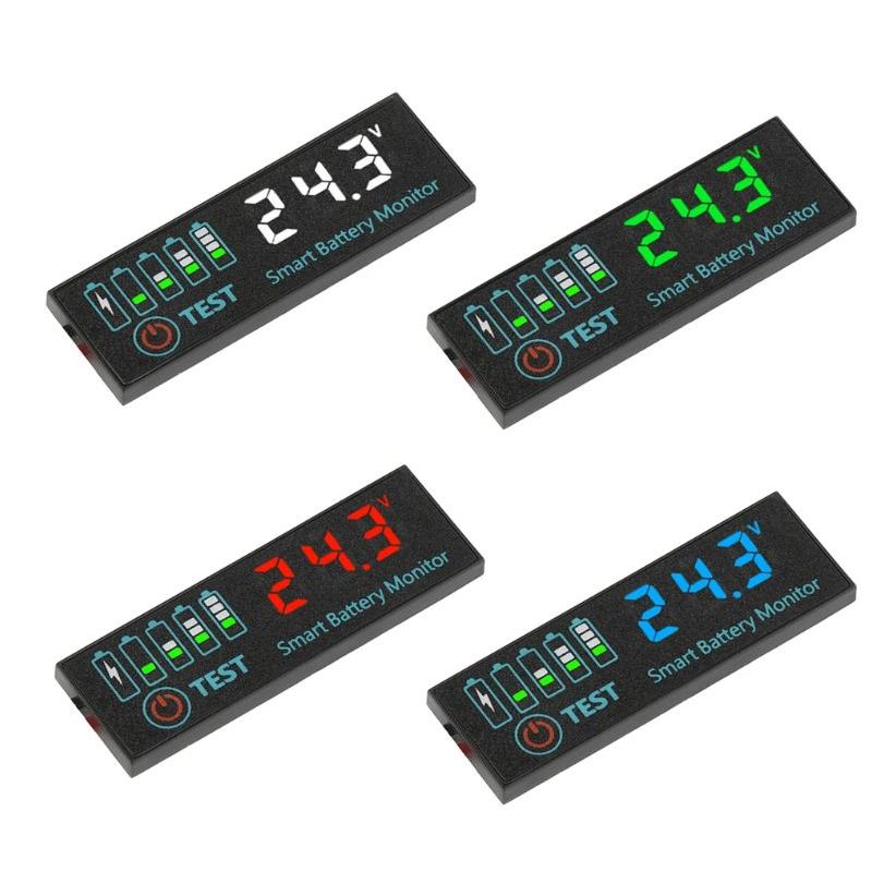 Battery Level Indicator DC7-40/55V Liion/LFP/Lead Acid Battery Capacity Tester Universal Battery Cap