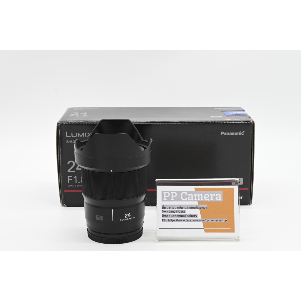 เลนส์ Panasonic Lumix S 24 mm f/1.8 [มือสอง]