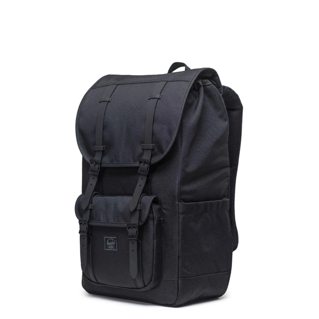 Herschel Little America Backpack 30L  Black Tonal ป้ายสีดำ