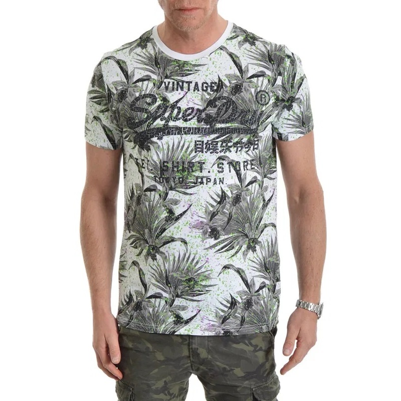 เสื้อ Superdry Vintage Logo Shirt Shop AOP Lite T-Shirt