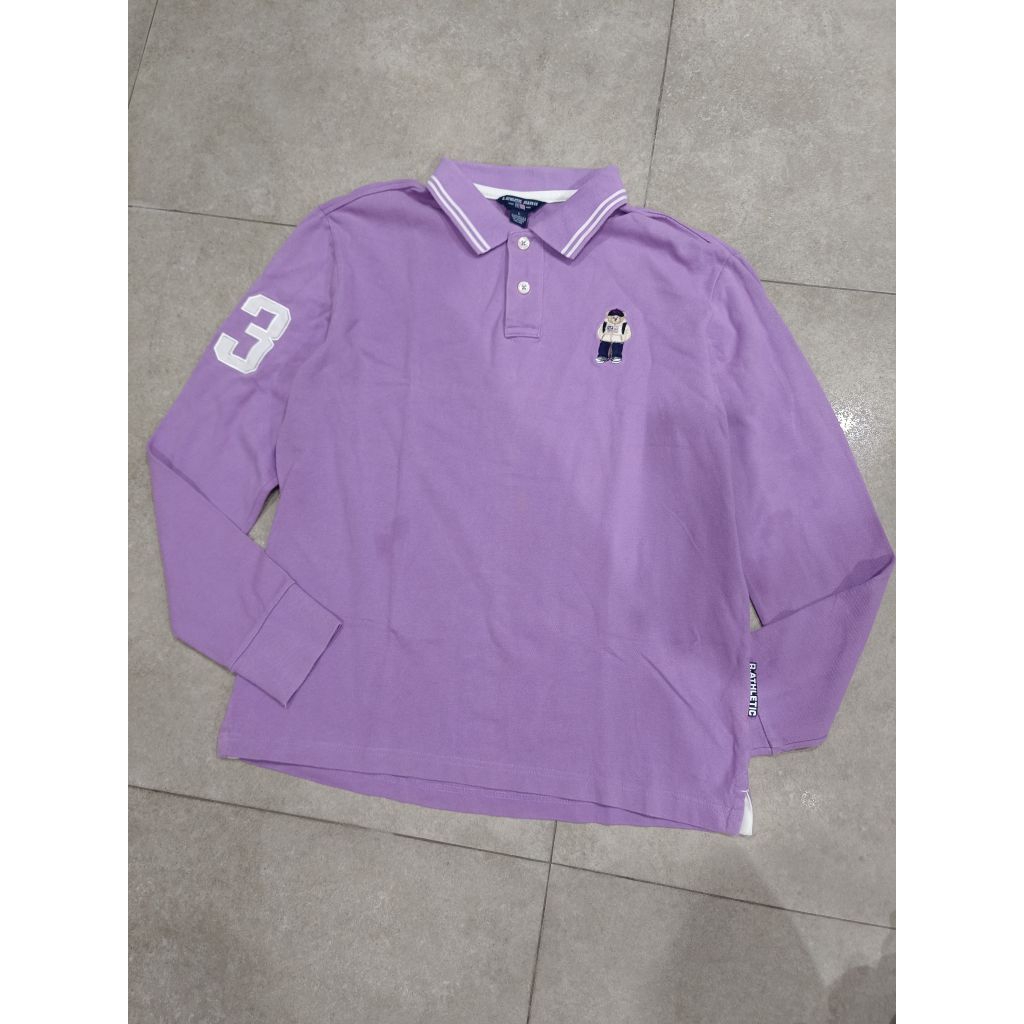 เสื้อ R. ATHLETIC JEANS CO. LONG SLEEVE POLO SHIRT