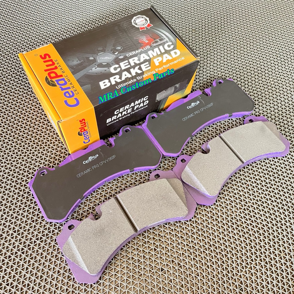 ผ้าเบรคหน้าCTS-V/GTR800องศา(58มม.)