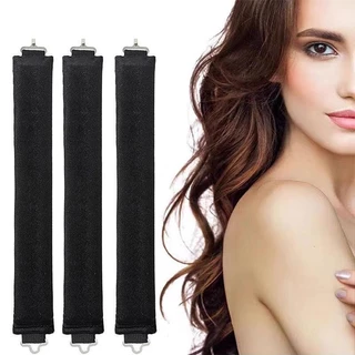 ชุดโรลม้วนผม 1/3 ชิ้น Heatless Curling Rod แถบคาดศีรษะ Lazy Hair Curlers ไม่มีความร้อนผม พร้อมตะขอเครื่องมือจัดแต่งทรงผม