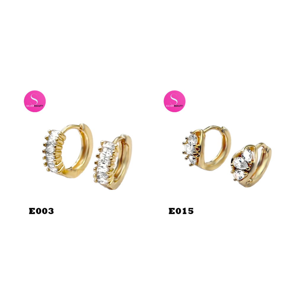 2ลาย จำนวนจำกัดต่างหู ห่วง แฟชั่นสวยๆสำหรับผู้หญิง